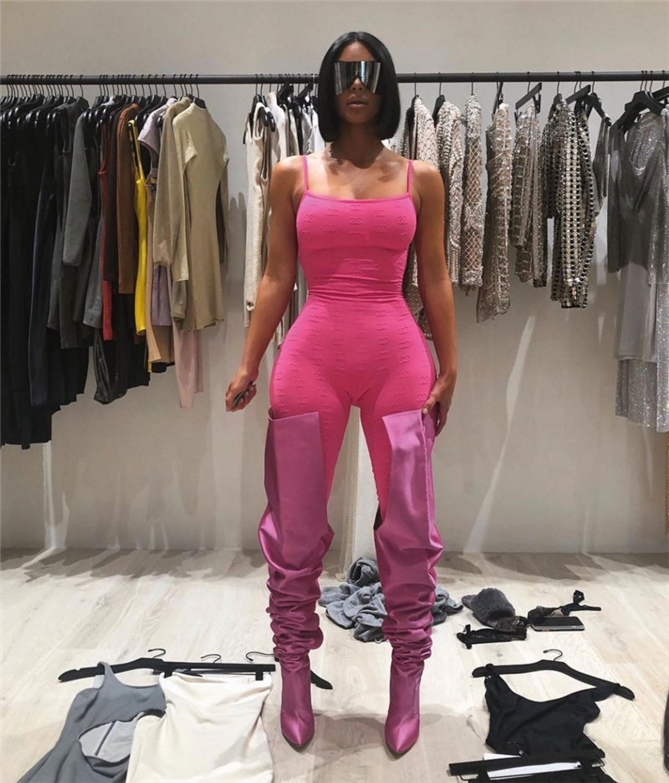 Kim Kardashian'ın Unutulmaz Kıyafet Odası Fotoğrafları 