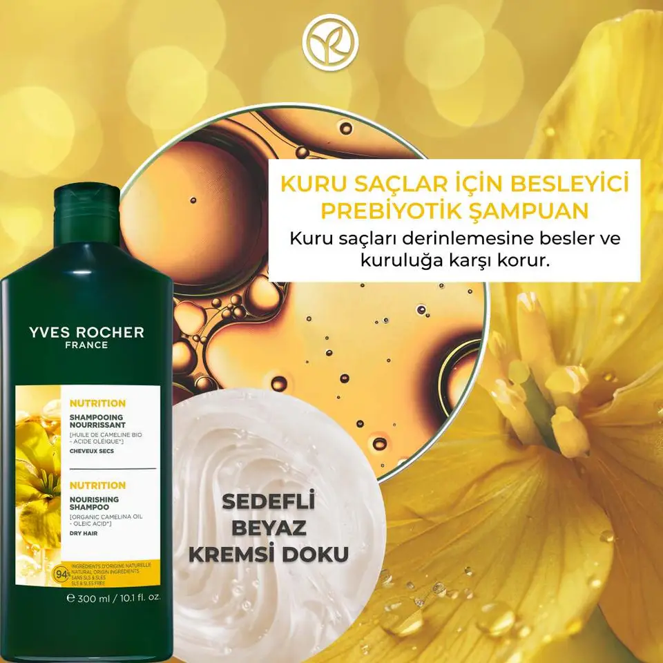 Yves Rocher Besleyici Prebiyotik Şampuan